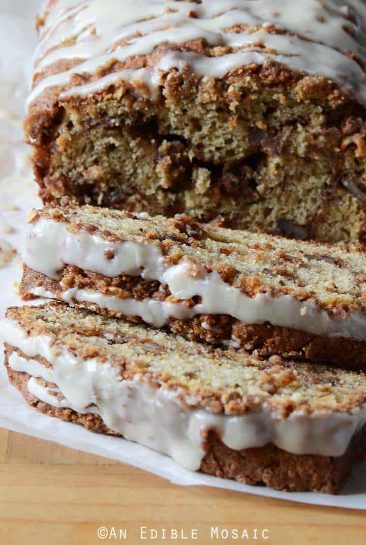 Banana Coffee Cake Recipe with Brown Sugar Pecan Swirl Try Something