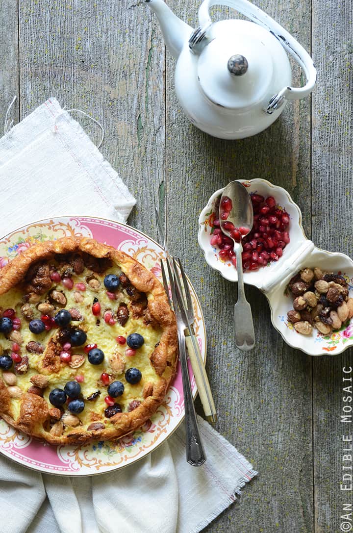 15-Minute Dutch Baby Pancake for One {Gluten-Free} - An Edible Mosaic™