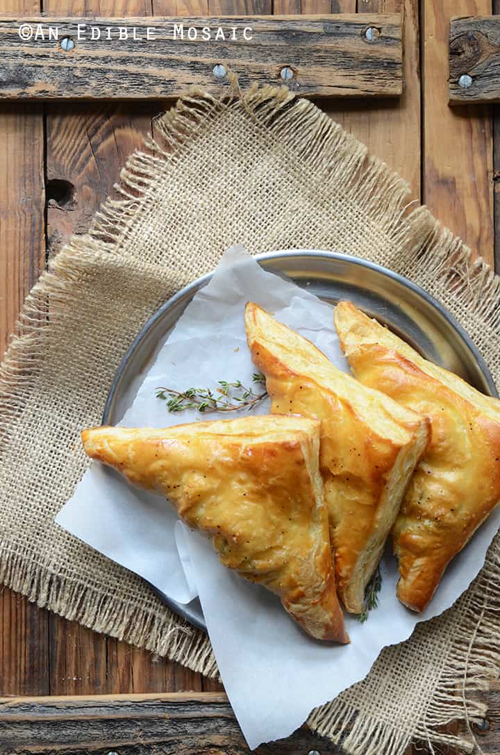 Easy Leftover Turkey, Mushroom, and Brie Puff Pastries An Edible Mosaic™