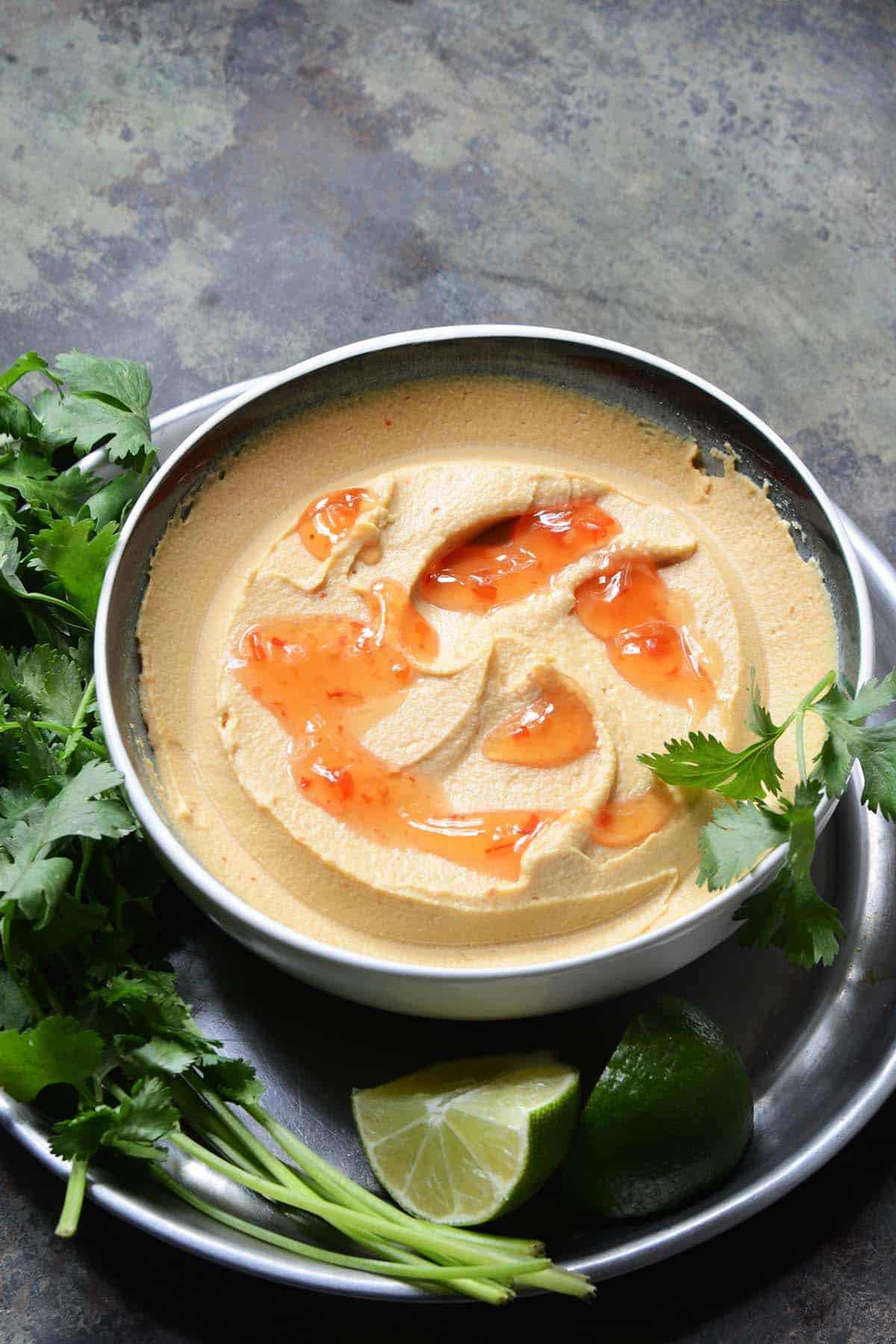 10 Minute Easy Thai Curry Peanut Butter Hummus An Edible Mosaic™