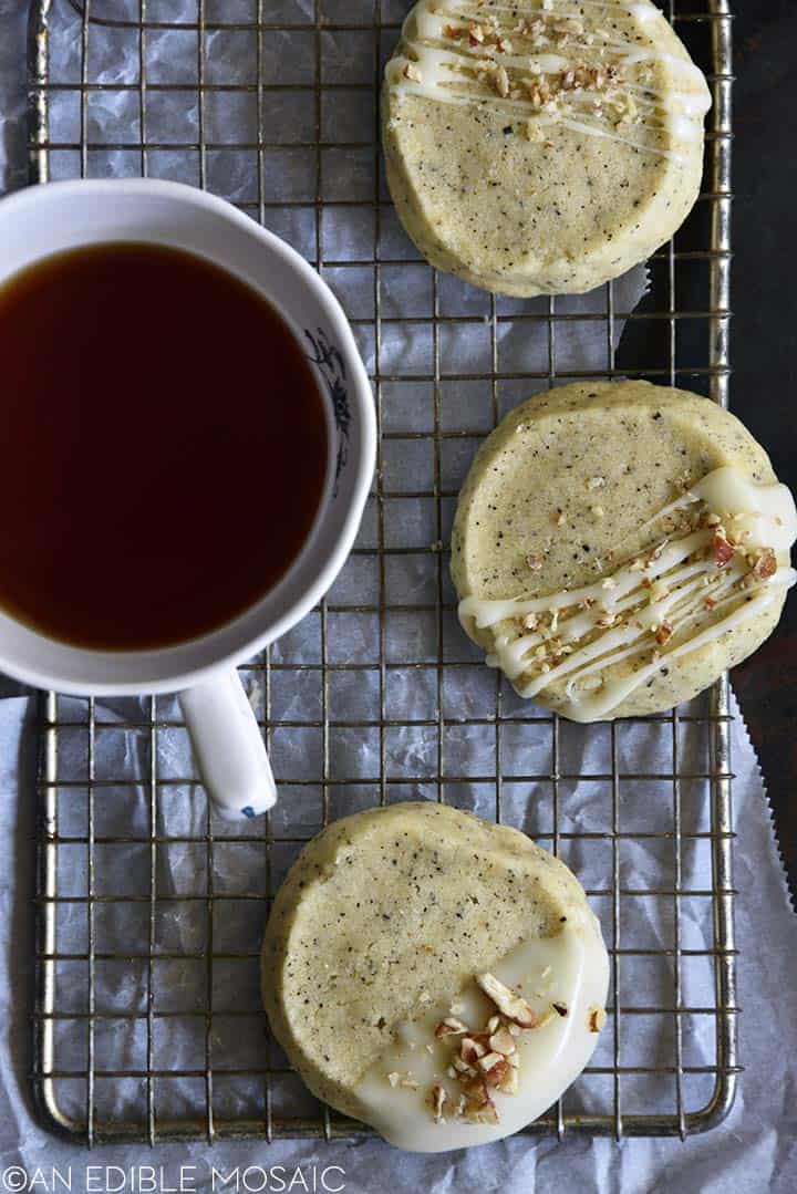 Slice and Bake Chai Tea Shortbread Cookies An Edible Mosaic™