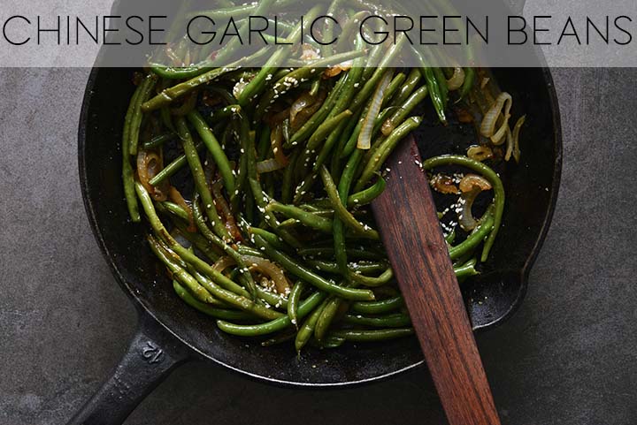 Chinese Garlic Green Beans Recipe #paleo #glutenfree