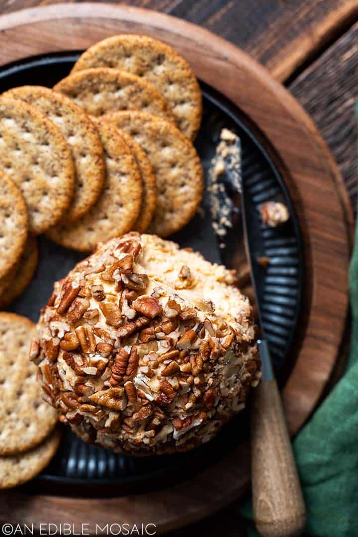 Cheddar Cheese Ball Appetizer An Edible Mosaic™