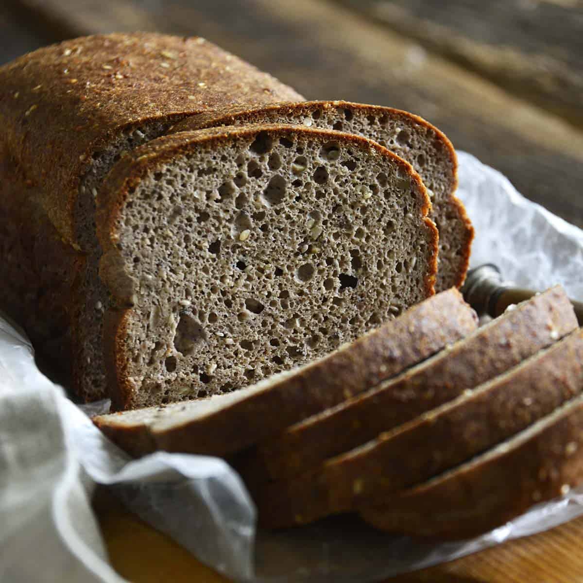 “Wheat” Keto Bread Recipe with Yeast An Edible Mosaic™