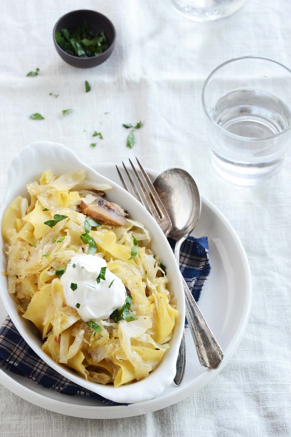 Lazy Pierogi Casserole with Egg Noodles (aka Lazy Pierogies)
