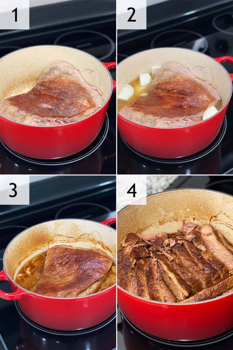 How to Cook Brisket in the Oven {video} - An Edible Mosaic™