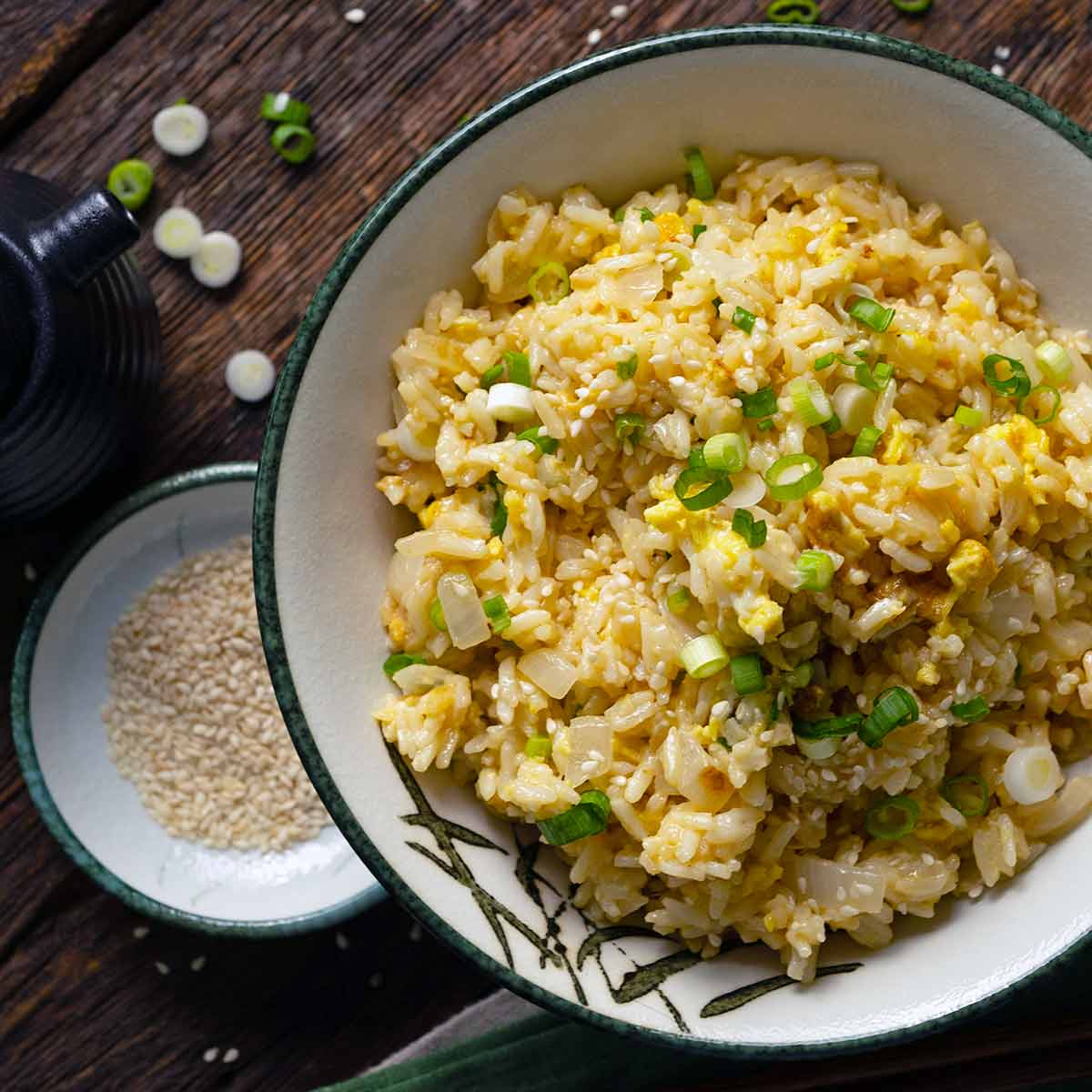 Japense Style Fried Rice How To Make Japanese Vegetable Fried Rice