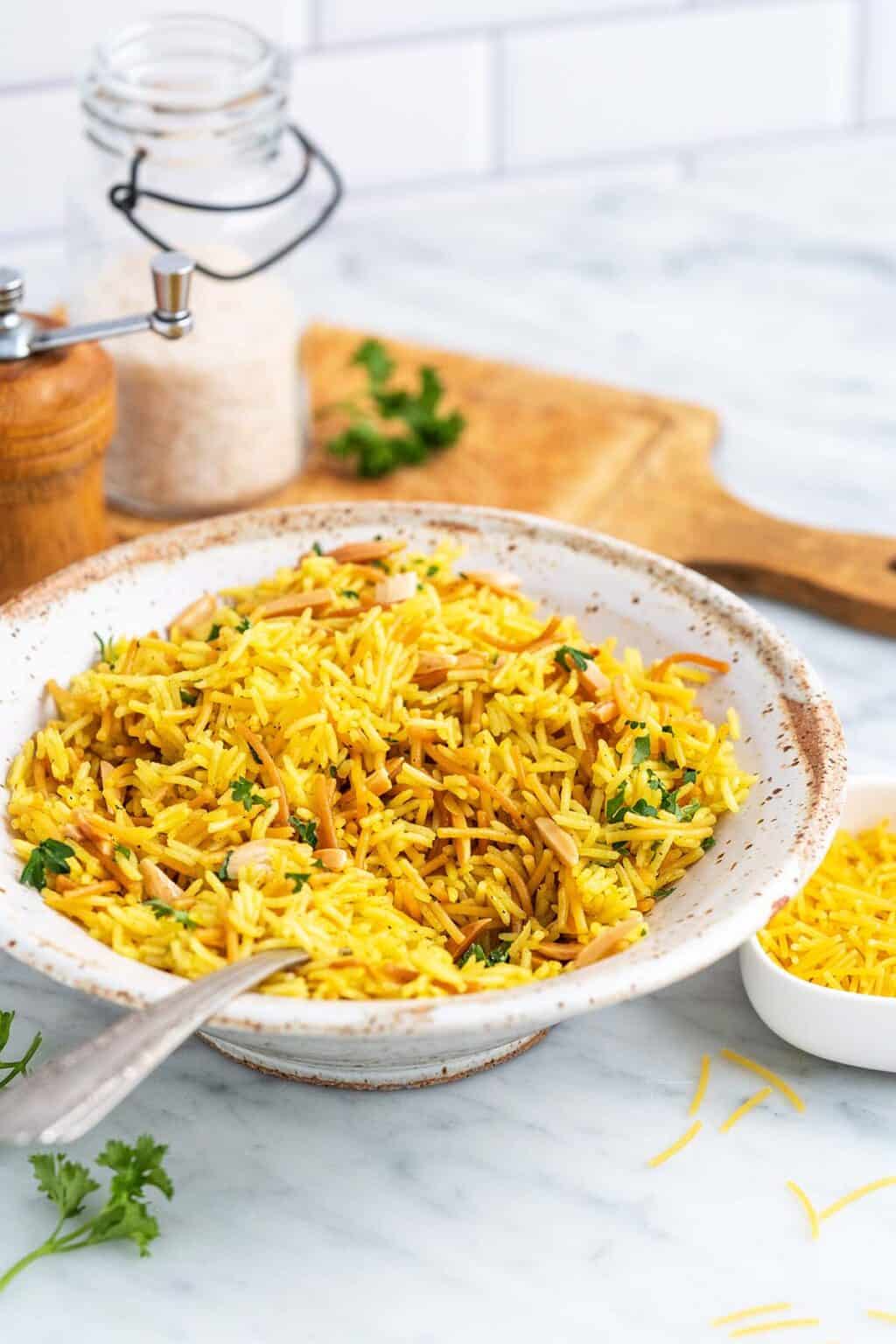 Easy Homemade Rice a Roni Recipe - An Edible Mosaic™