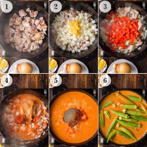 Domoda Recipe (African Peanut Stew) - An Edible Mosaic™