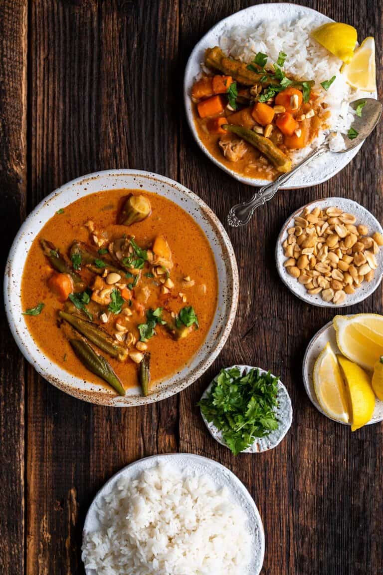 Domoda Recipe aka Gambian Peanut Stew - Flavorful & Nutritious! {video ...