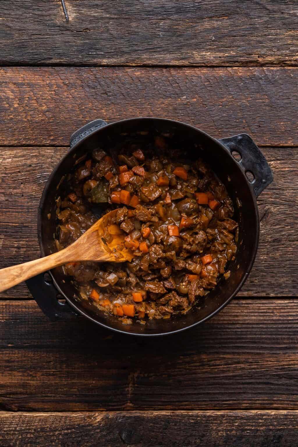 Quick & Easy Beef Stew Recipe on the Stove - An Edible Mosaic™