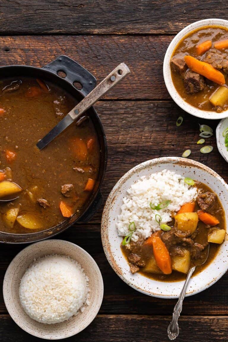 Sweet and Savory Japanese Beef Curry with Easy Curry Roux An Edible