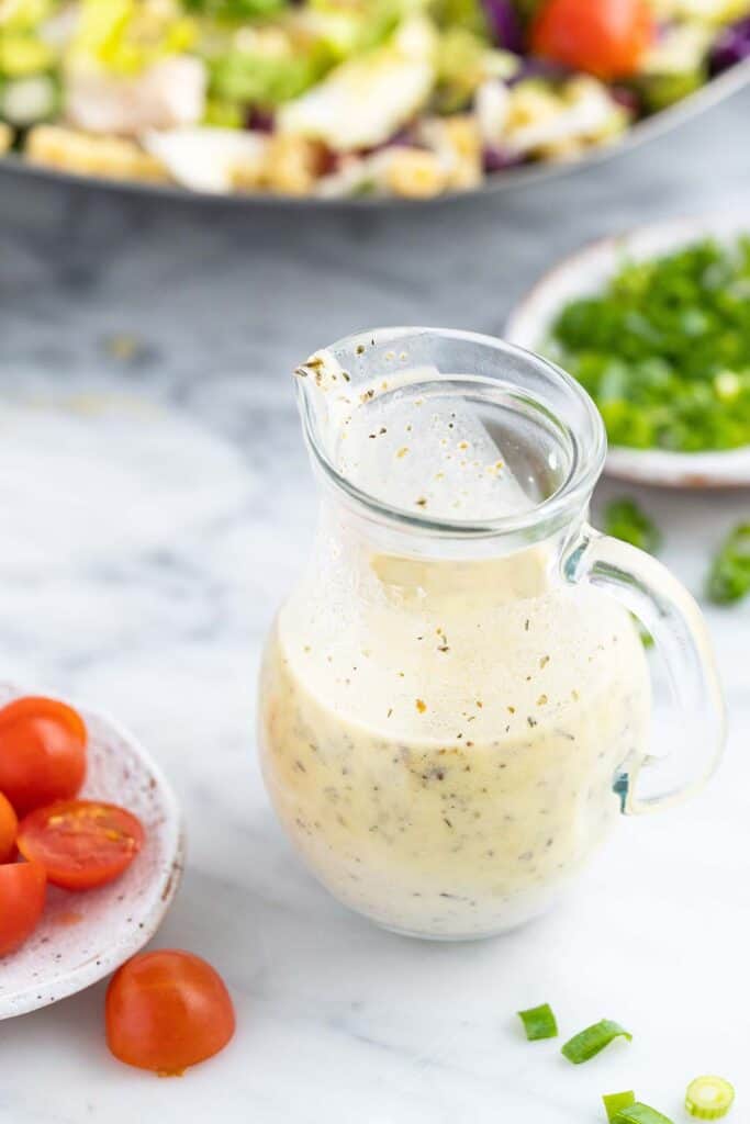 Creamy Italian Dressing Recipe - An Edible Mosaic™