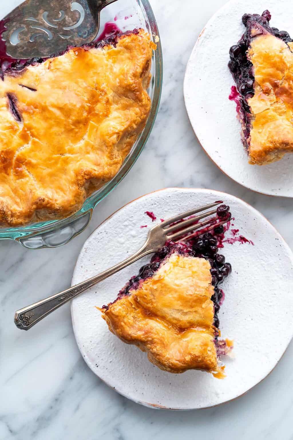 Easy Blueberry Pie Recipe with Frozen Blueberries An Edible Mosaic™