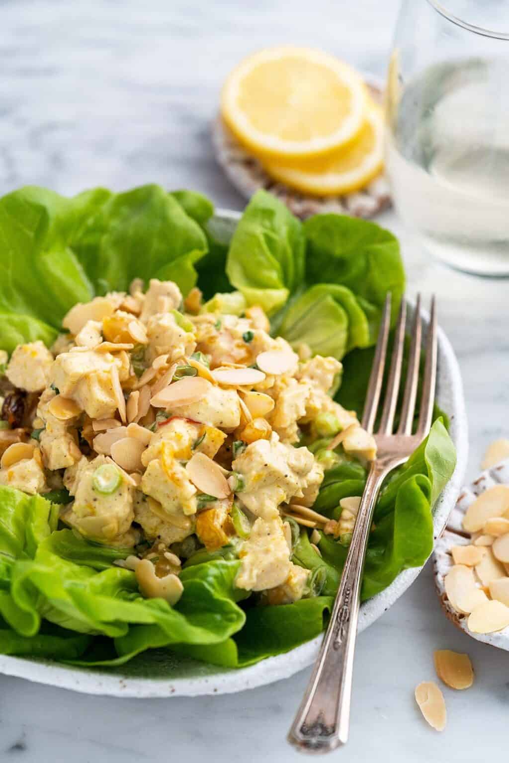 10-Minute Curried Chicken Salad Recipe (Coronation Chicken)