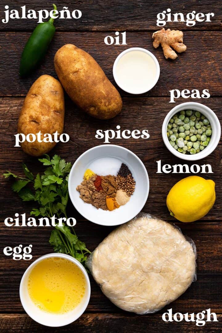 Curry Fill Baked Curry Puffs Recipe - An Edible Mosaic™