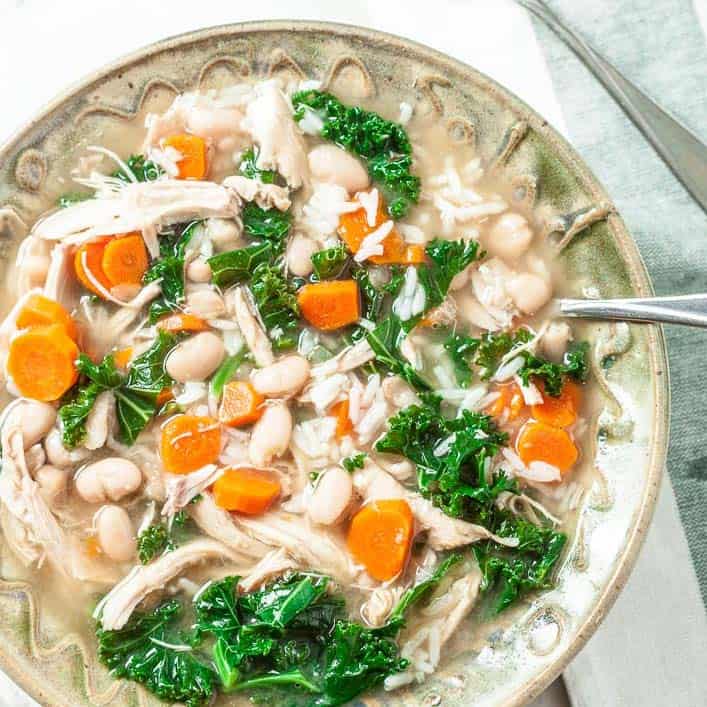 10+ Healthy Chicken Soup Recipe - An Edible Mosaic™
