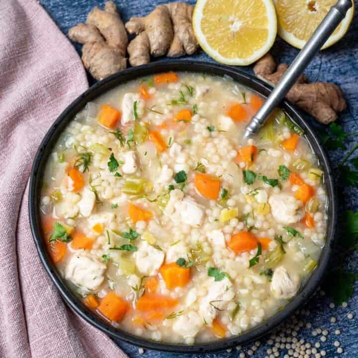 10+ Healthy Chicken Soup Recipe - An Edible Mosaic™