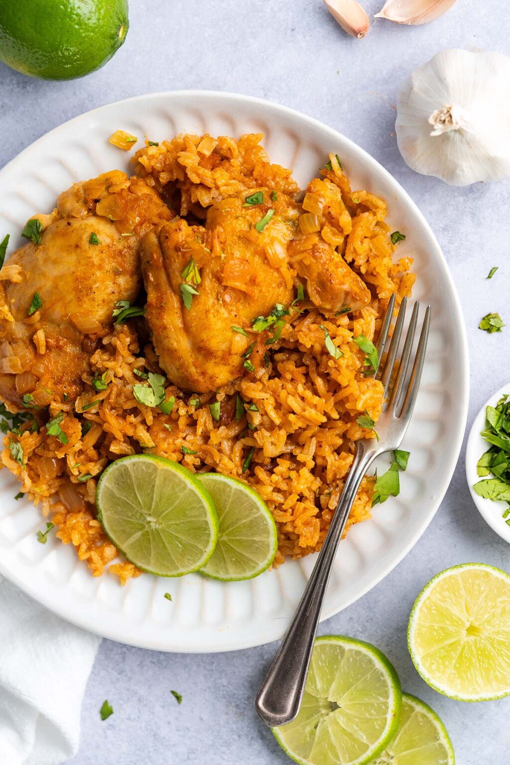 One Pot Coconut Lime Curry Chicken and Rice Recipe - An Edible Mosaic™