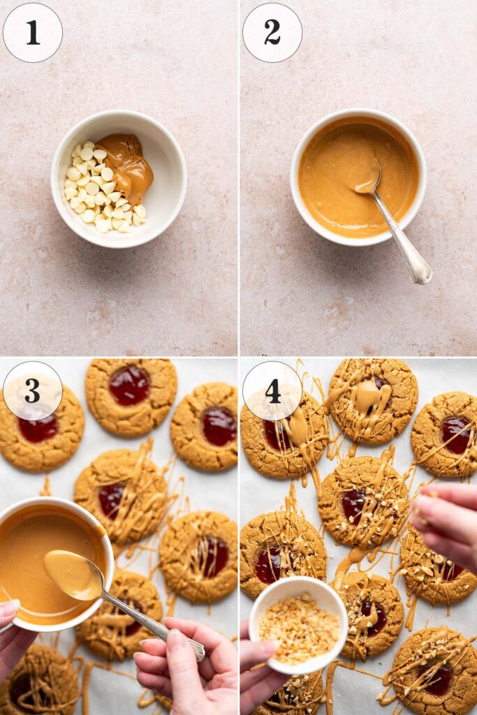 Peanut Butter and Jelly Cookies - An Edible Mosaic™