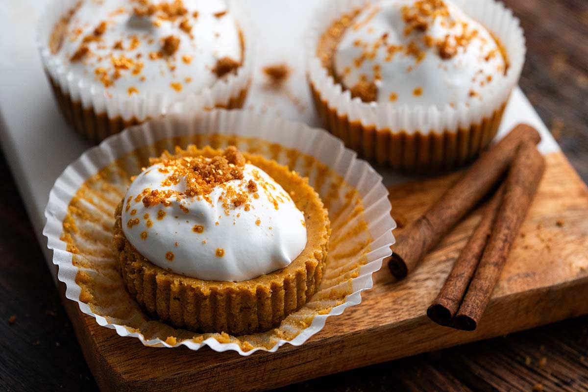 Pumpkin Cheesecake Bites