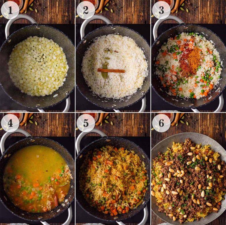 Easy Lamb Ouzi Rice Recipe - An Edible Mosaic™