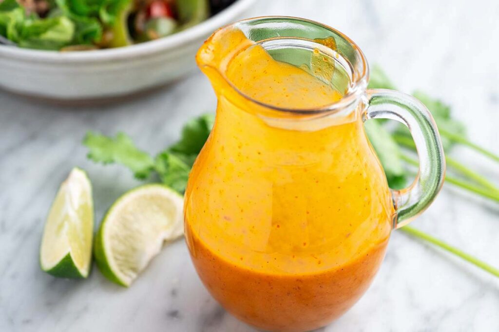 Copycat Chipotle Honey Vinaigrette Salad Dressing Recipe - An Edible ...