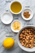 Garlic Hummus Recipe Without Tahini - An Edible Mosaic™