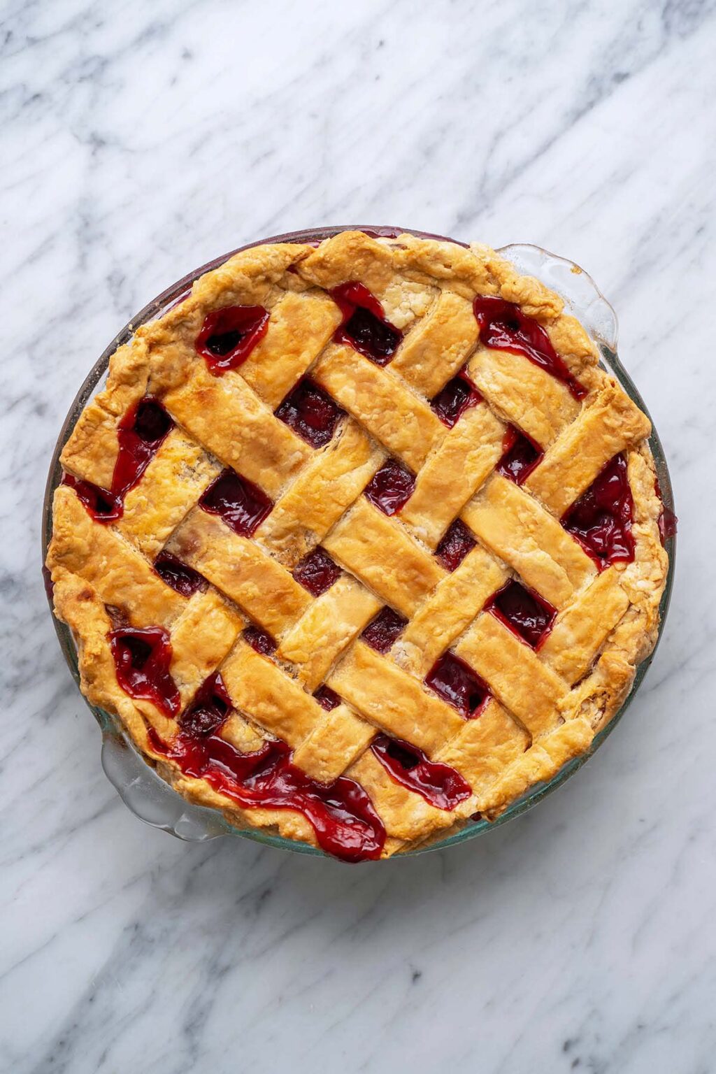 Tart Cherry Pie Recipe With Frozen Cherries - An Edible Mosaic™