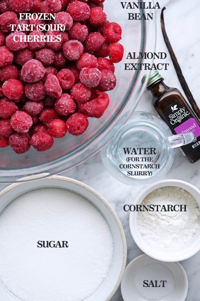 Tart Cherry Pie Recipe With Frozen Cherries - An Edible Mosaic™